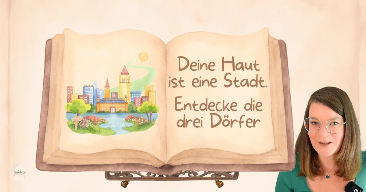 Die Doerfer Deiner HautStadt Hautschichten erklaert Haut verstehen naelco skinfood.webp