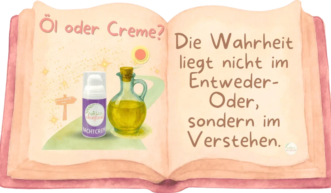 Gesichtsoel vs Gesichtscreme – Was braucht Deine Haut wirklich Hautpflege Wissen.webp