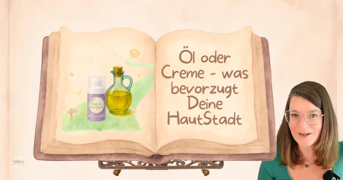 Gesichtsoel vs. Gesichtscreme Was ist besser fuer Deine Haut Haut verstehen naelco skinfood.webp