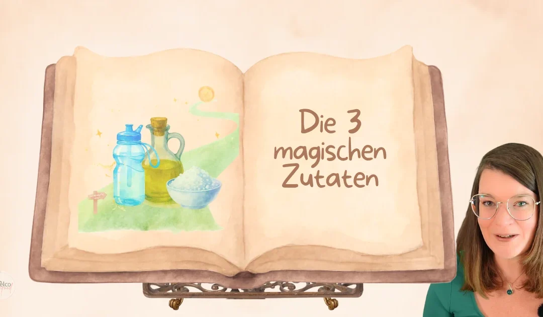 Gesunde Haut: Die 3 essentiellen Bausteine Wasser, Salz & Öl