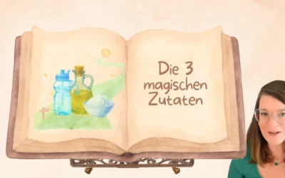 Gesunde Haut: Die 3 essentiellen Bausteine Wasser, Salz & Öl