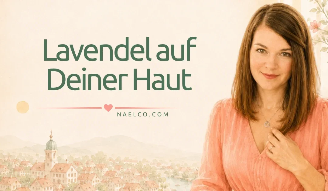 Lavendel auf der Haut