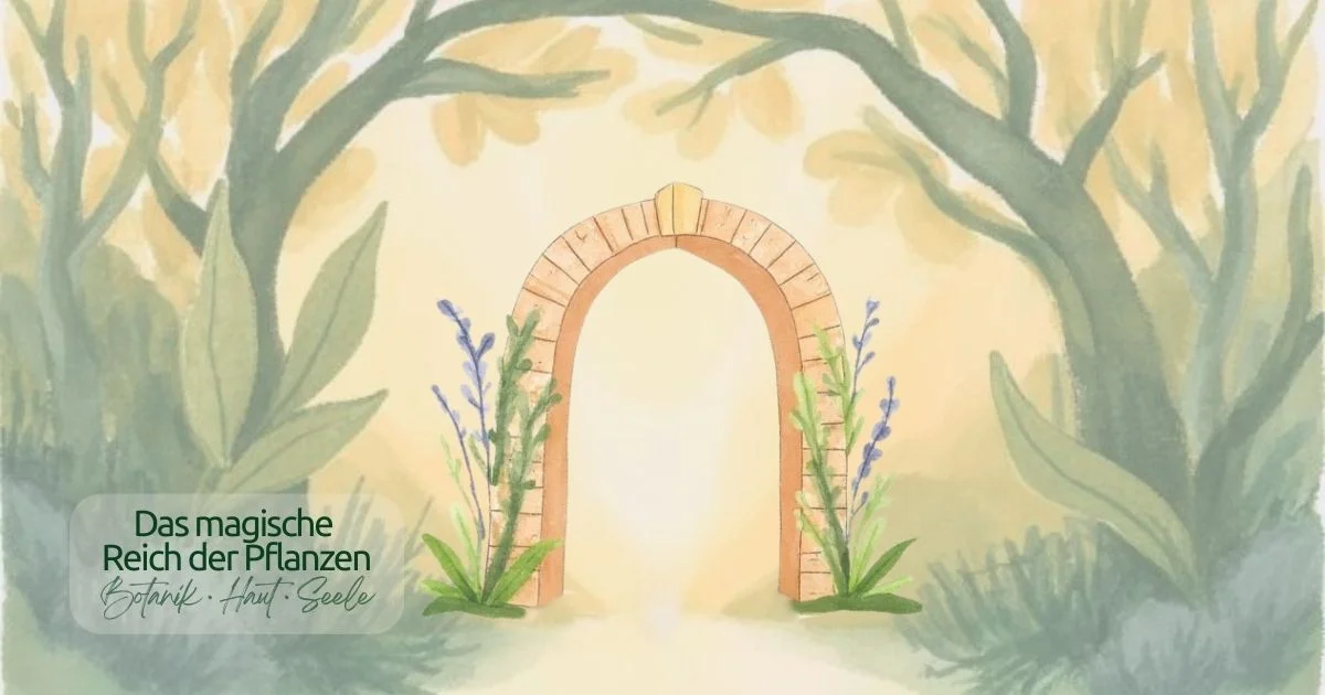 Tor zum magishen Pflanzenreich Hautpflege DIY Naturkosmetik Naturheilkunde Botanik naelco skinfood