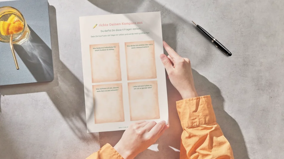 naturallyMe Guide Frau beantwortet Reflexionsfragen naelco skinfood