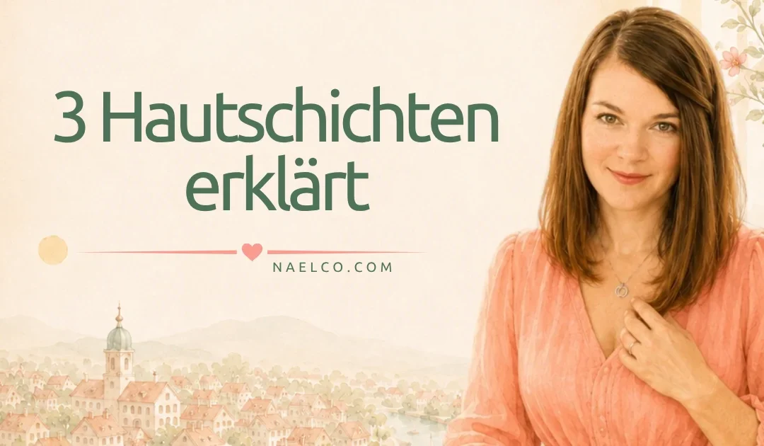 Die Hautschichten erklaert Naturkosmetik Haut verstehen naelco skinfood.webp