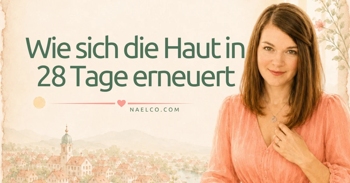 Wie sich die Haut alle Tage erneuert Naturkosmetik Haut verstehen naelco skinfood.webp